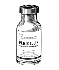 bottle of Penicillin